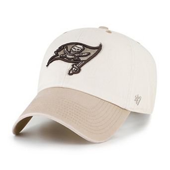 Men's '47 Natural/Tan Tampa Bay Buccaneers Neutral Terrain Clean Up Adjustable Hat