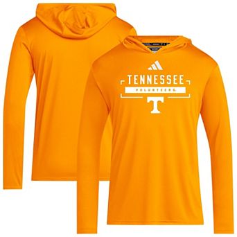 Men's adidas Tennessee Orange Tennessee Volunteers D4T Long Sleeve Hooded T-Shirt