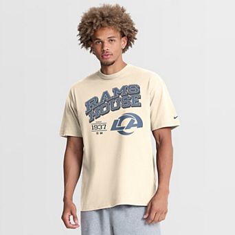Men's Nike Natural Los Angeles Rams Vintage Mod Blown Away Max90 T-Shirt