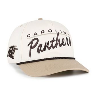 Men's '47 Natural/Tan Carolina Panthers Neutral Terrain Hitch Rope Adjustable Hat