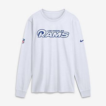 Men's Nike Los Angeles Rams Fearsome White Option Offense Long Sleeve T-Shirt