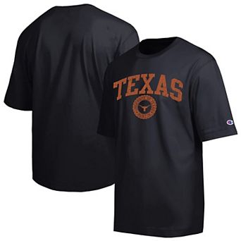 Men's Champion Black Texas Longhorns Scholar All-Star T-Shirt