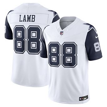 Men's Nike CeeDee Lamb White Dallas Cowboys Alternate Vapor F.U.S.E. Stitched Limited Jersey
