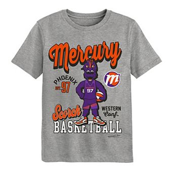 Preschool Mitchell & Ness Gray Phoenix Mercury That Girl T-Shirt