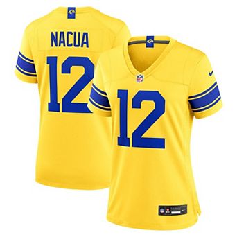 Women's Nike Puka Nacua Los Angeles Rams Classic Sol Game Jersey