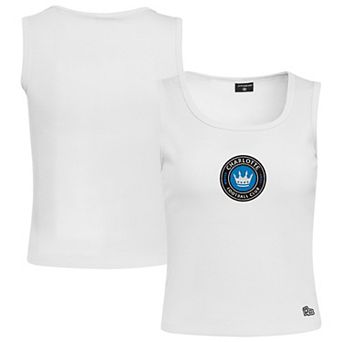 Women's Hype and Vice White Charlotte FC MVP Tank