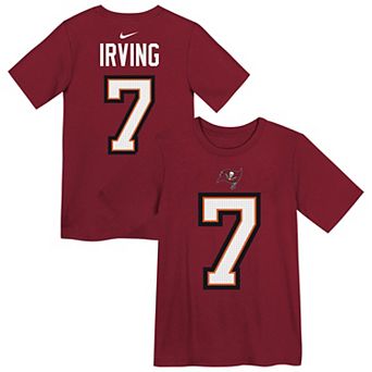 Preschool Nike Bucky Irving Red Tampa Bay Buccaneers Player Name & Number T-Shirt
