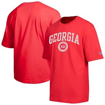 Men's Champion Red Georgia Bulldogs Scholar All-Star T-Shirt