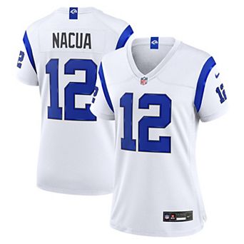 Women's Nike Puka Nacua Los Angeles Rams Fearsome White Game Jersey