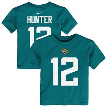 Toddler Nike Travis Hunter Teal Jacksonville Jaguars Player Name & Number T-Shirt