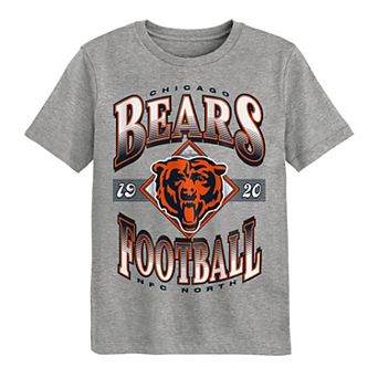 Preschool Outerstuff Dark Heather Gray Chicago Bears Of Days Past T-Shirt