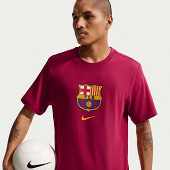 Men's Nike Red Barcelona Crest T-Shirt