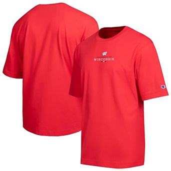 Men's Champion Red Wisconsin Badgers All-Star T-Shirt