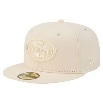 Men's New Era Cream San Francisco 49ers Color Pack 59FIFTY Fitted Hat