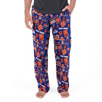 Men's Concepts Sport Navy Denver Broncos Throwback Logo Grady Pants