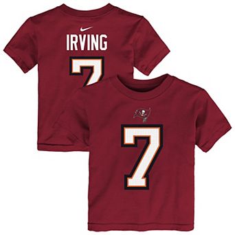 Toddler Nike Bucky Irving Red Tampa Bay Buccaneers Player Name & Number T-Shirt