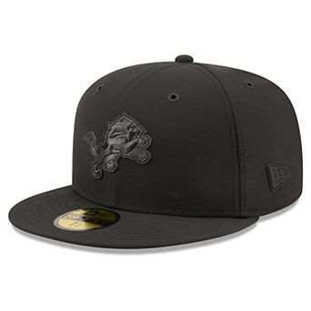 Men's New Era Black Detroit Lions 2026 Sideline 59FIFTY Fitted Hat