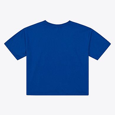 Women's Mitchell & Ness Royal Chicago Cubs Street Graphics T-Shirt