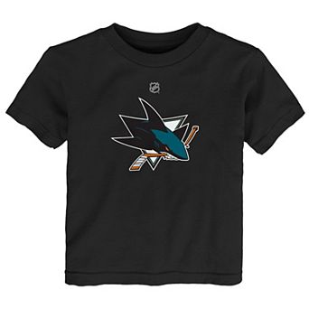 Toddler Outerstuff Black San Jose Sharks Primary Logo T-Shirt