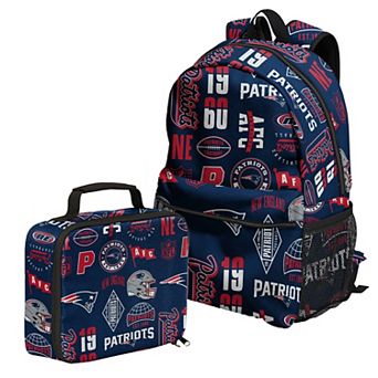 Outerstuff New England Patriots Backpack and Lunchbox Set