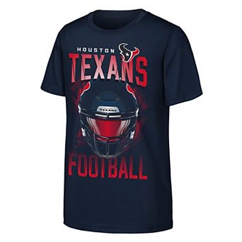 Youth Outerstuff Navy Houston Texans Full Gear T-Shirt