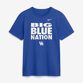 Men's Nike Royal Kentucky Wildcats 2026 Sideline Dri-FIT Slogan T-Shirt