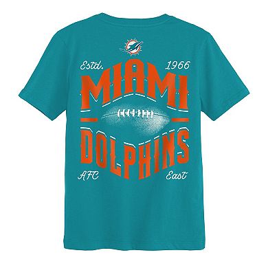 Toddler Outerstuff Aqua Miami Dolphins Top Pick T-Shirt