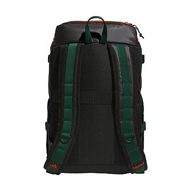 adidas Miami Hurricanes Collegiate Vista Backpack