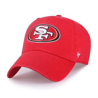 Youth '47 Scarlet San Francisco 49ers Clean Up Adjustable Hat