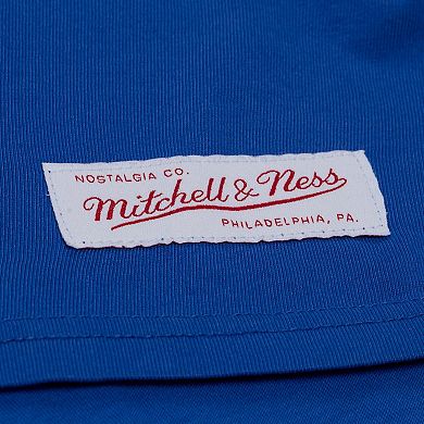Women's Mitchell & Ness Royal Toronto Blue Jays Core Essentials Boxy Crop T-Shirt