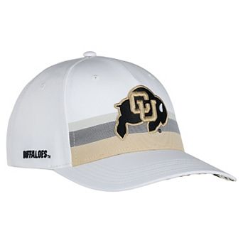 Unisex Ahead White Colorado Buffaloes The Sideline Adjustable Hat