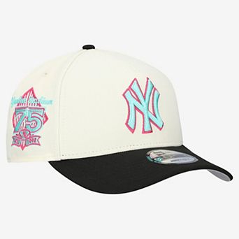 Men's New Era Cream New York Yankees Stadium Chrome 9FORTY A-Frame Adjustable Hat