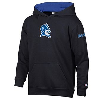 Youth Champion Black Duke Blue Devils Fleece Hoodie