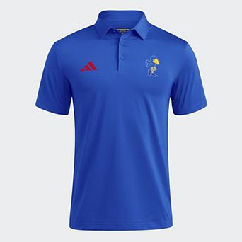 Men's adidas Royal Kansas Jayhawks Ultimate 365 Solid Polo