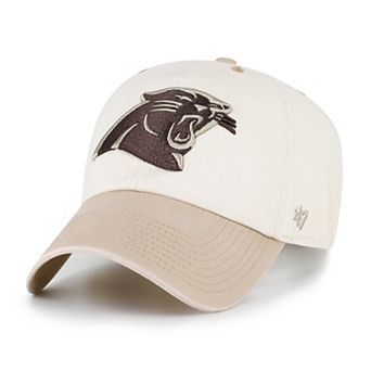 Men's '47 Natural/Tan Carolina Panthers Neutral Terrain Clean Up Adjustable Hat