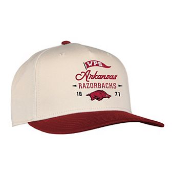Unisex Ahead Cream Arkansas Razorbacks The 1995 Adjustable Hat