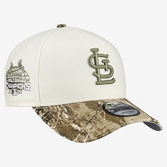 Men's New Era Khaki/Realtree Camo St. Louis Cardinals 9FORTY A-Frame Adjustable Hat
