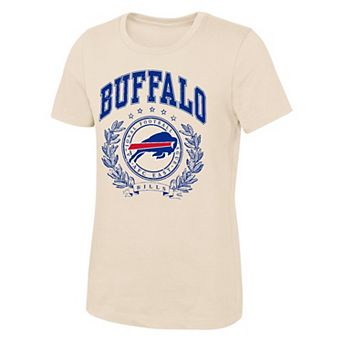 Girls Youth Outerstuff Natural Buffalo Bills Undefeated T-Shirt