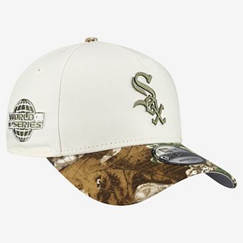Men's New Era Khaki/Realtree Camo Chicago White Sox 9FORTY A-Frame Adjustable Hat