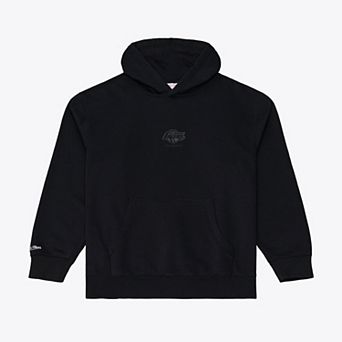 Men's Mitchell & Ness Black Los Angeles Lakers Core Fleece Hoodie
