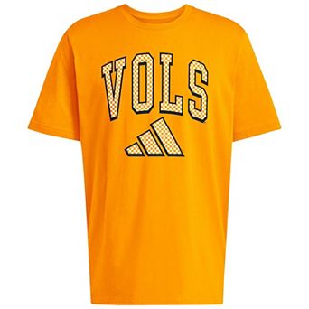 Men's adidas Tennessee Orange Tennessee Volunteers Checker Fresh T-Shirt