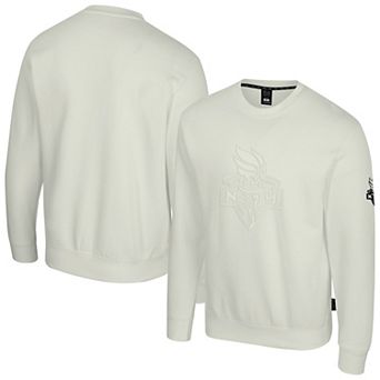 Unisex Stadium Essentials Cream New York Liberty Debossed Minimalist Sweatshirt
