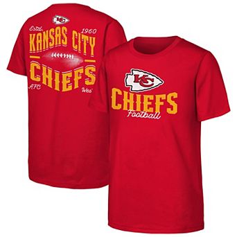 Youth Outerstuff Red Kansas City Chiefs Top Pick T-Shirt