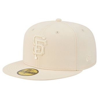 Men's New Era Cream San Francisco Giants Color Pack 59FIFTY Fitted Hat