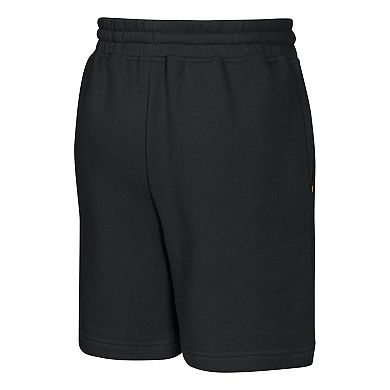 Youth Outerstuff Black Pittsburgh Steelers Audible Fleece Shorts