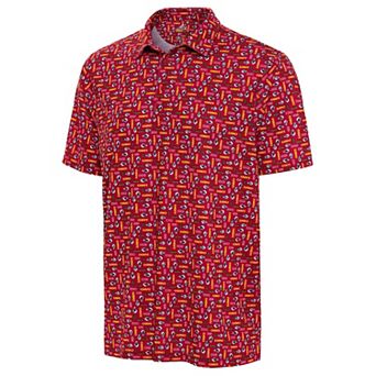 Men's Antigua Red Kansas City Chiefs Season Tickets Polo