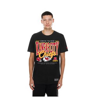 Men's New Era Black Kansas City Chiefs Combine Authentic T-Shirt