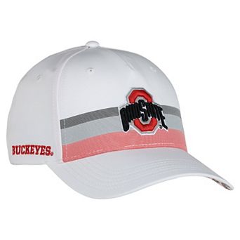 Unisex Ahead White Ohio State Buckeyes The Sideline Snapback Hat