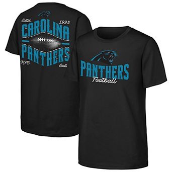 Youth Outerstuff Black Carolina Panthers Top Pick T-Shirt