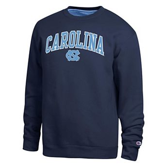 Men's Champion Navy North Carolina Tar Heels Arch Sweatshirt